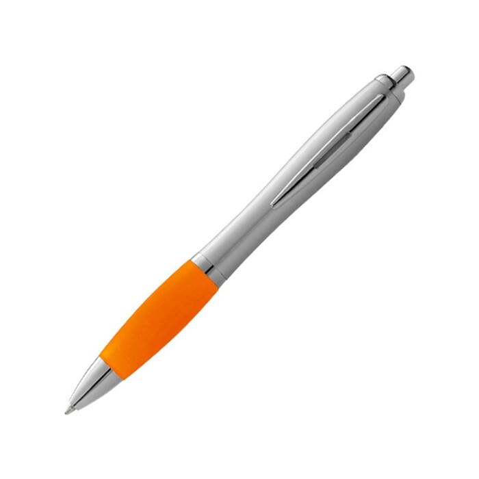 Шариковая ручка Nash серебристый/оранжевый OA-10707707 фото 1