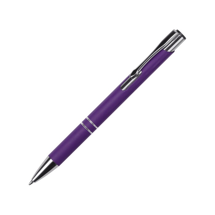 Ручка металлическая шариковая C1 софт-тач, фиолетовая OA-11578.14clr фото 1