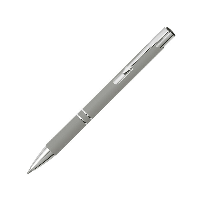 Ручка металлическая шариковая C1 софт-тач, серый OA-11578.17clr фото 1