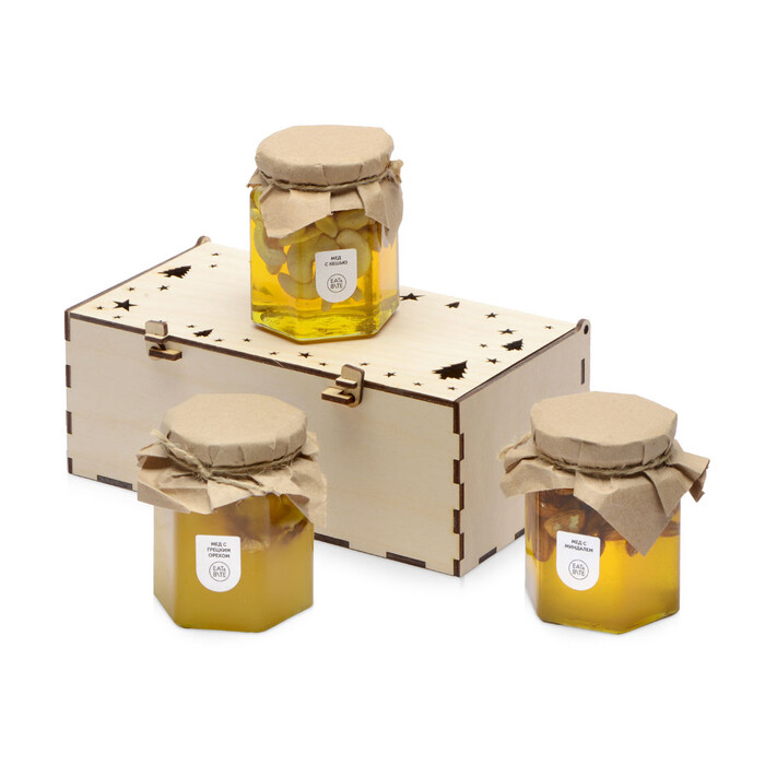 Подарочный набор «Trio honey» натуральный OA-14687.05 фото 1