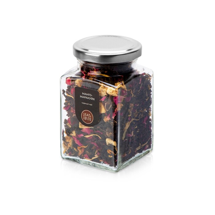 Чай черный, серия "Bouquet", манго-маракуйя, стеклянная банка OA-14860.01 фото 1