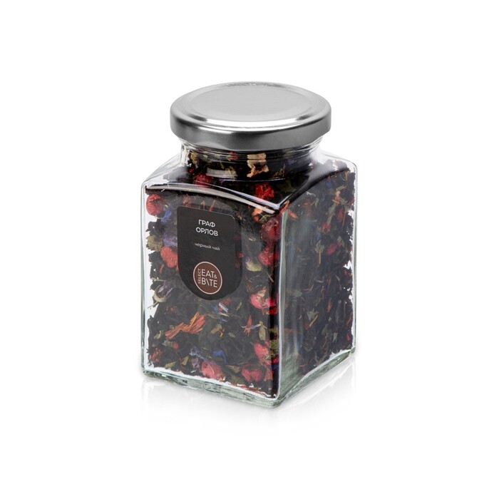 Чай черный, серия "Bouquet", граф Орлов, стеклянная банка OA-14860.06 фото 1