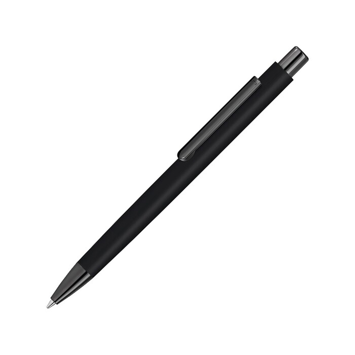 Металлическая шариковая ручка soft touch "Ellipse gum", черный OA-187989.07 фото 1