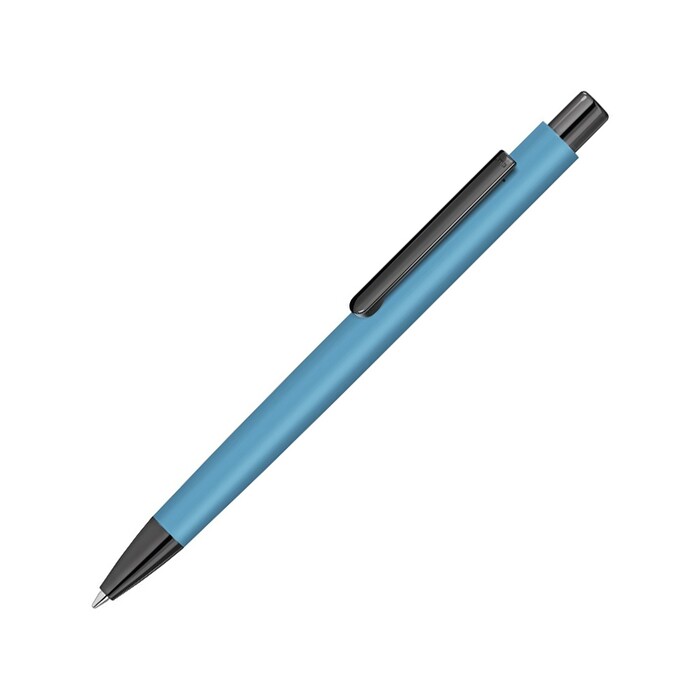 Металлическая шариковая ручка soft touch "Ellipse gum", голубой OA-187989.12 фото 1