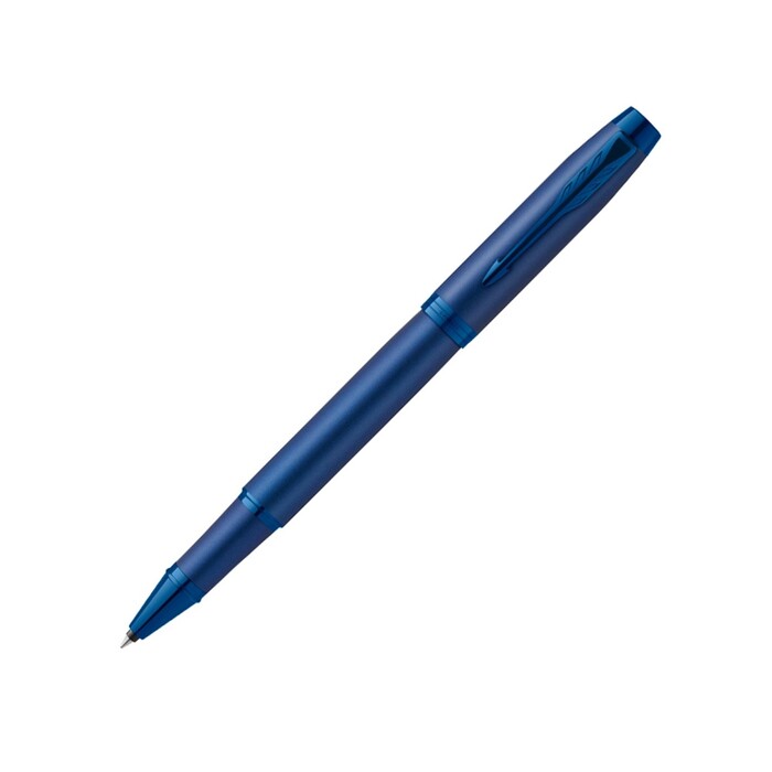 Ручка роллер Parker IM Monochrome Blue, стержень:F, цвет чернил: black, в подарочной упаковке. синий OA-2172965 фото 1