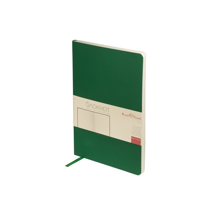 Блокнот А5 "Megapolis Flex Velvet", зеленый OA-3-702.05 фото 1