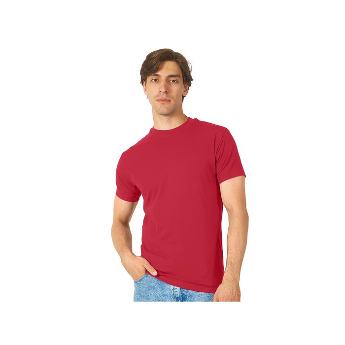Футболка HD Fit короткий рукав с эластаном, мужская, красный OA-3103625L фото 1