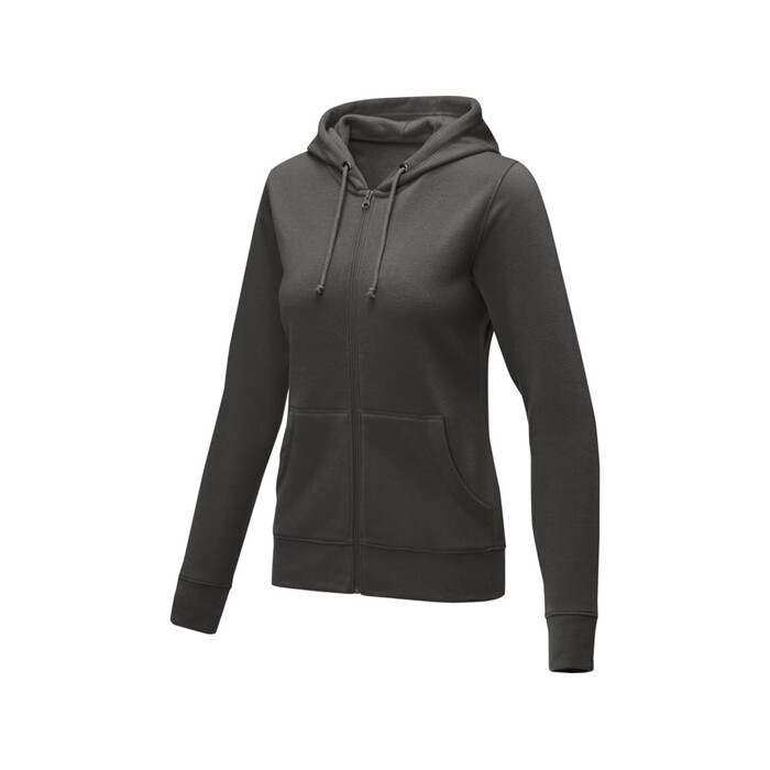 Женская толстовка на молнии Theron, storm grey темно-серый OA-38230892XL фото 1