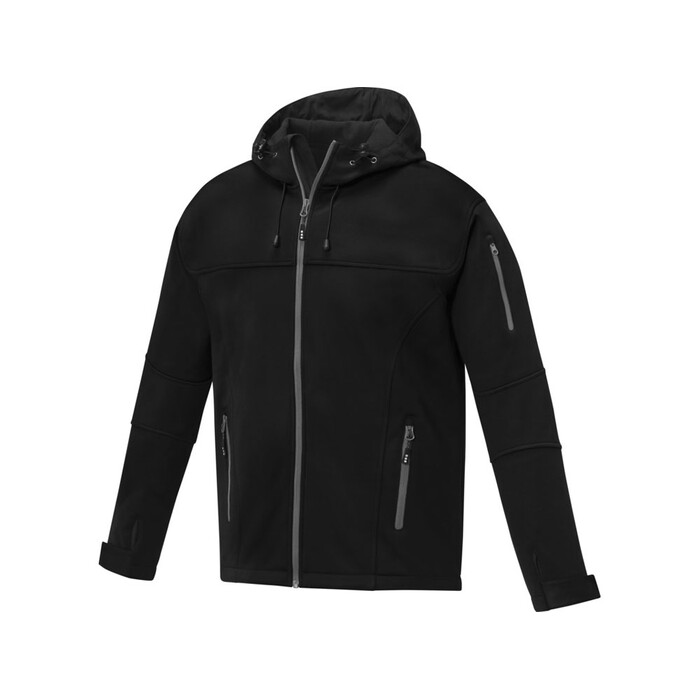 Match Мужская куртка софтшел, черный OA-38327902XL фото 1