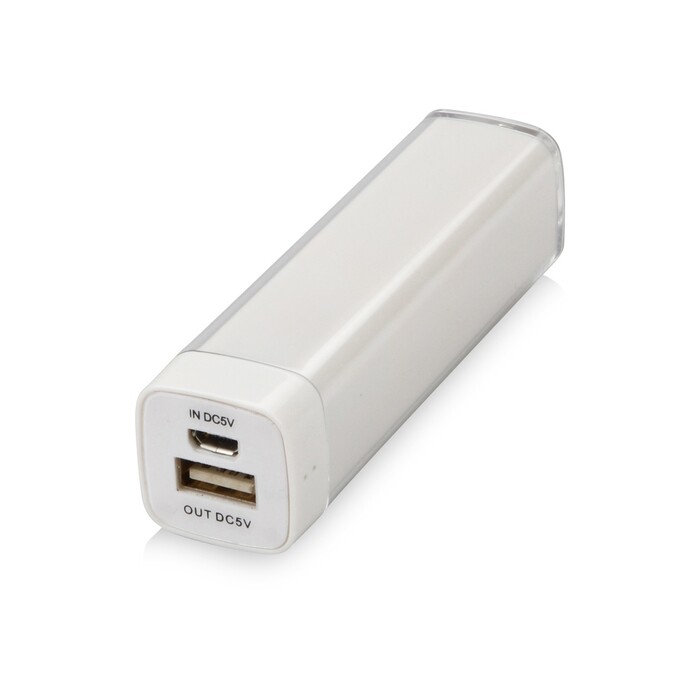 Портативное зарядное устройство "Ангра", 2200 mAh, белый OA-392416 фото 1