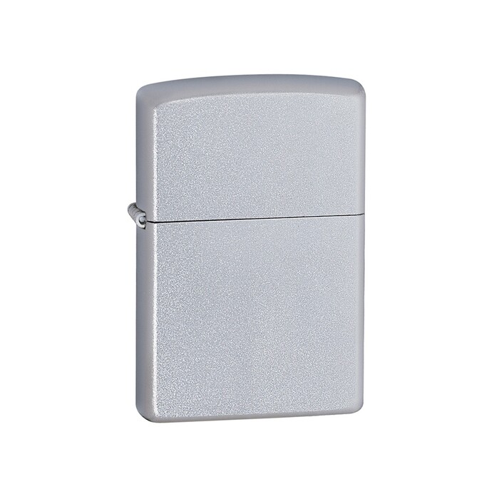 Зажигалка ZIPPO Classic с покрытием Satin Chrome™, латунь/сталь, серебристая, матовая, 38x13x57 мм OA-422136 фото 1