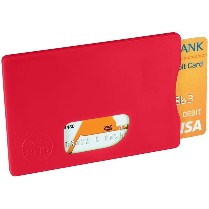 Защитный RFID чехол для кредитной карты "Arnox", красный OA-5-13422603 фото 1