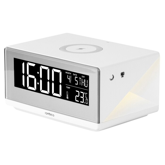 Часы с беспроводным зарядным устройством Rombica Timebox 2, белый (Р) OA-595511p фото 1