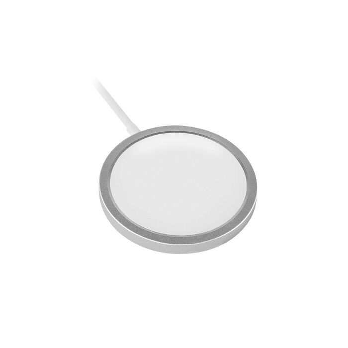 Беспроводное зарядное устройство Rombica NEO Magneto серый OA-595653 фото 1