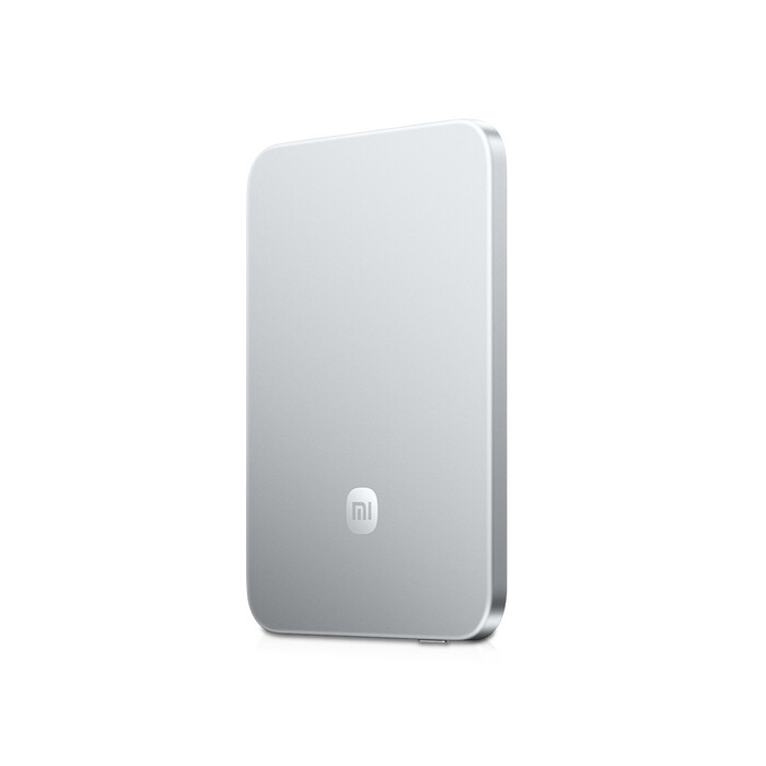 Внешний аккумулятор Xiaomi UltraThin Magnetic Power Bank 5000 15W GL Glacier Silver серебристый OA-595950 фото 1