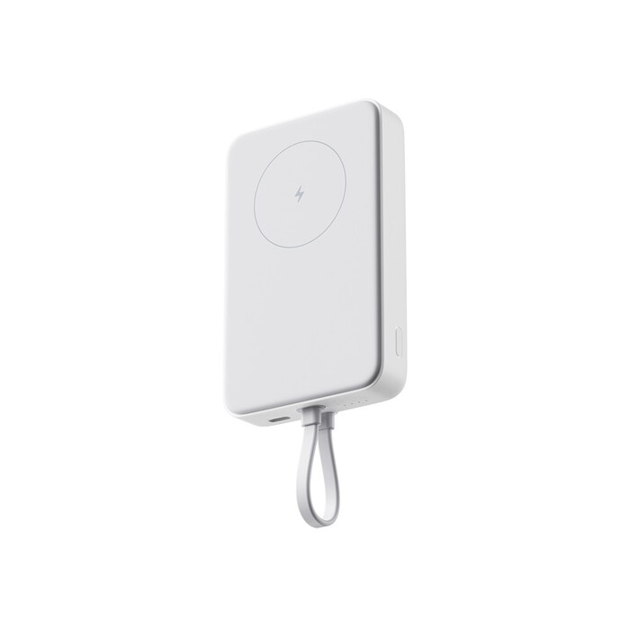 Внешний аккумулятор с кабелем Xiaomi 33W Magnetic Power Bank 10000mAh (Integrated Cable) White белый OA-595976 фото 1