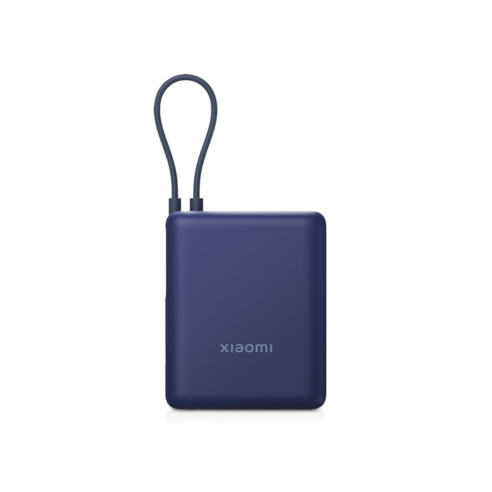 Внешний аккумулятор со встроенным кабелем Xiaomi 33W Power Bank 10000mAh (Integrated Cable) Ice Blue синий OA-596002 фото 1