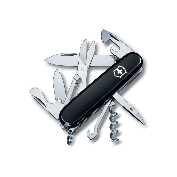 Нож перочинный VICTORINOX Climber, 91 мм, 14 функций, чёрный OA-601148 фото 1