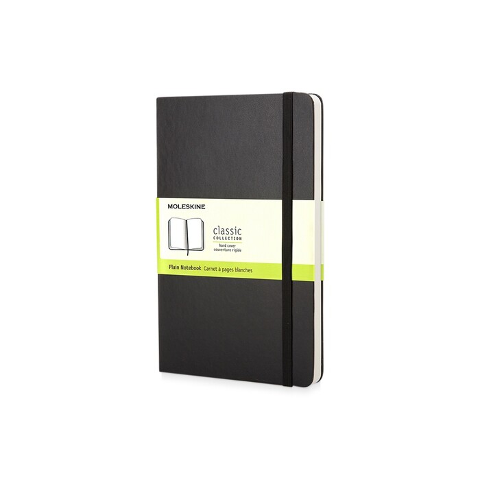 Записная книжка Moleskine Classic (нелинованный) в твердой обложке, Pocket (9x14см), черный OA-60511007 фото 1