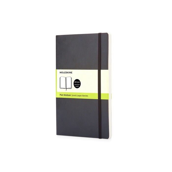 Записная книжка Moleskine Classic Soft (нелинованный), Pocket (9х14 см), черный OA-60521007 фото 1