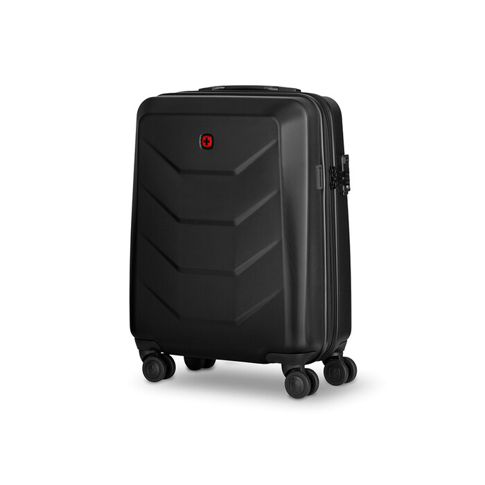 Чемодан WENGER Prymo, чёрный, малый, 40х55х20 см, 36 л, ABS+PC черный OA-612536 фото 1