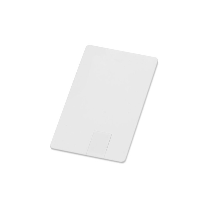 Флеш-карта USB 2.0 16 Gb в виде пластиковой карты "Card", белый OA-620616 фото 1