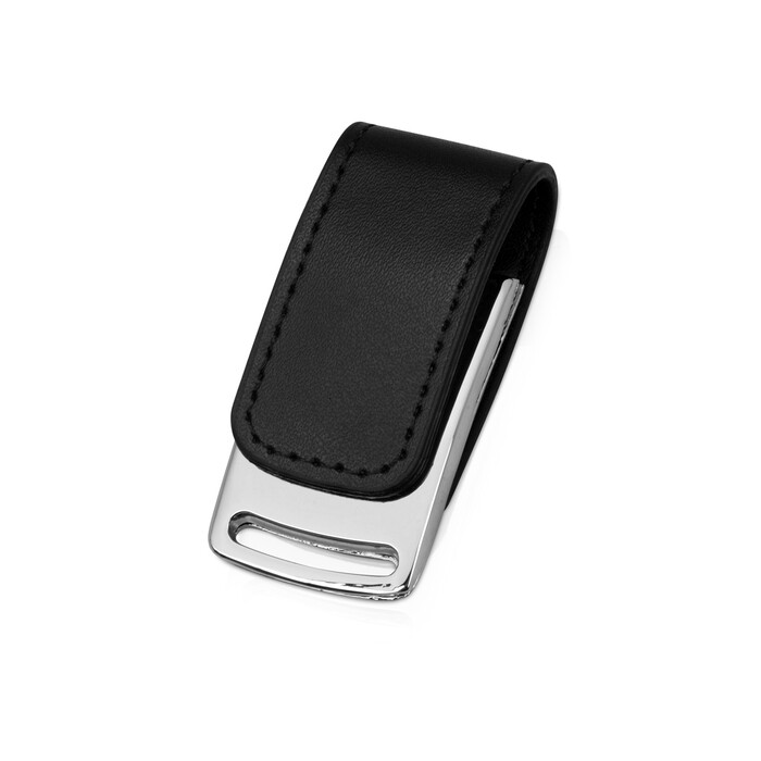 Флеш-карта USB 2.0 16 Gb с магнитным замком "Vigo", черный/серебристый OA-620716 фото 1