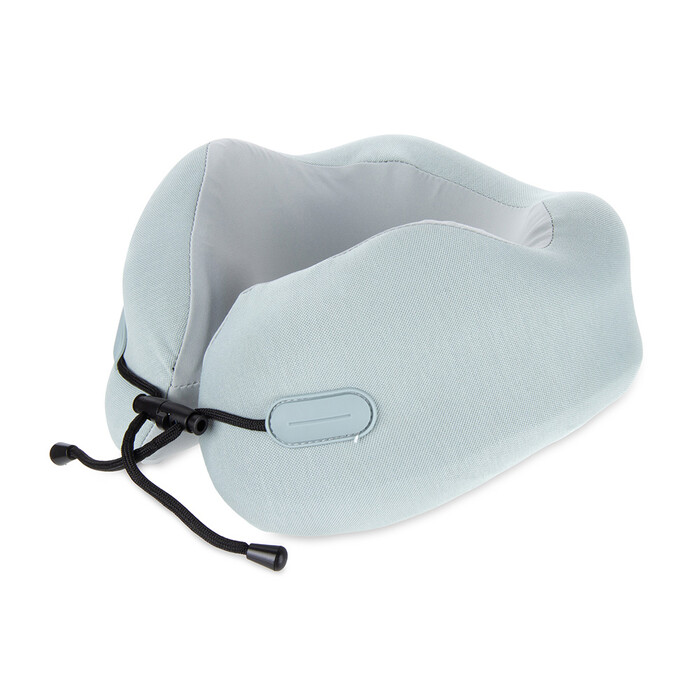 Подушка для путешествий с эффектом памяти Memo "Pillow PRO" M/L English Blue голубой OA-625272 фото 1
