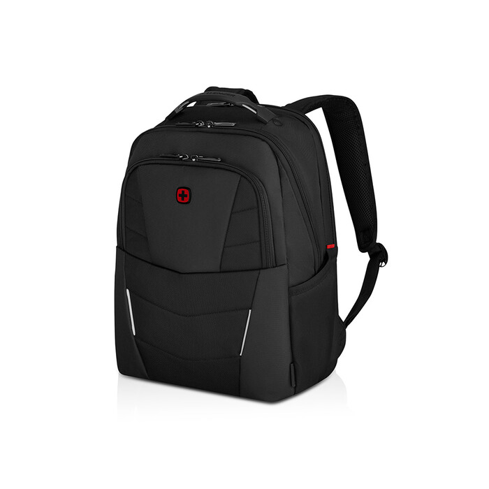 Рюкзак WENGER ALTAIR 15.6", черный, переработанный ПЭТ/Полиэстер, 32х21х44 см, 22 л. OA-653186 фото 1