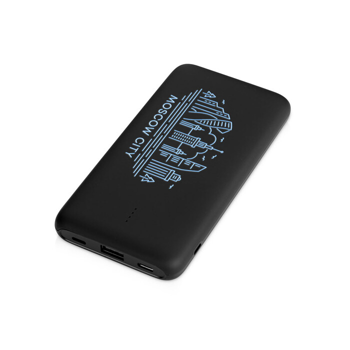 Внешний беспроводной аккумулятор с подсветкой лого "Reserve X". 8000 mAh, черный OA-696807 фото 1