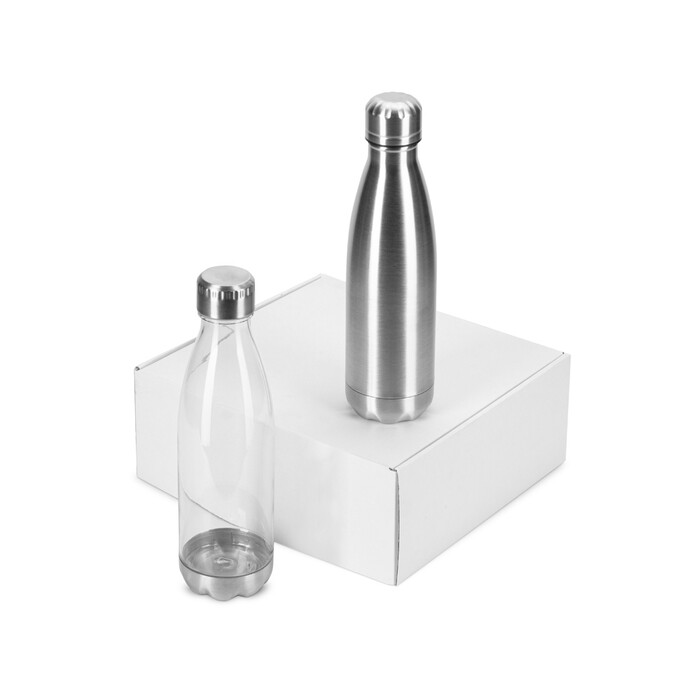 Подарочный набор с термосом и бутылкой «Bottle set», серебристый OA-700540.00 фото 1