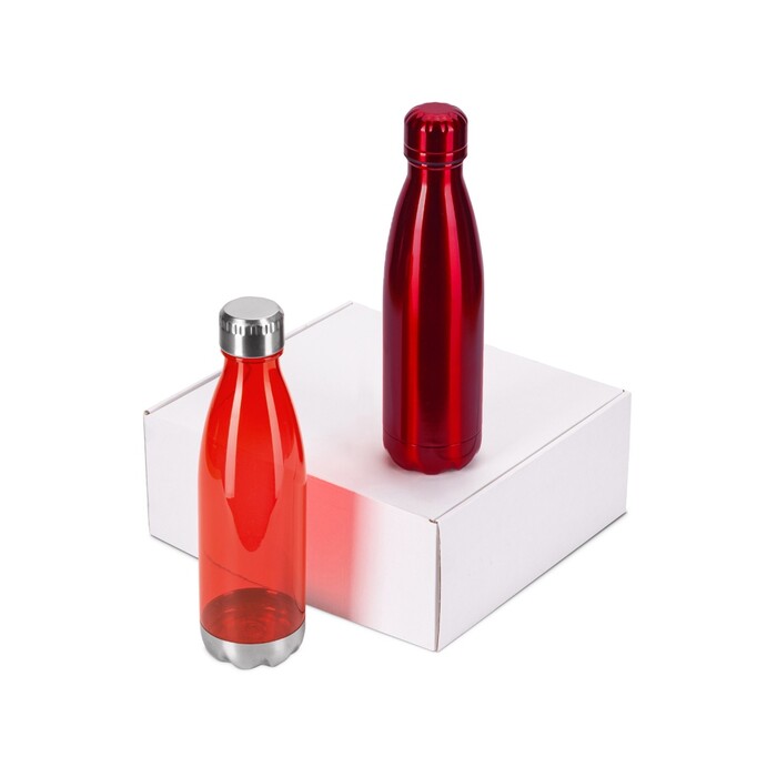 Подарочный набор с термосом и бутылкой «Bottle set», красный OA-700540.01 фото 1