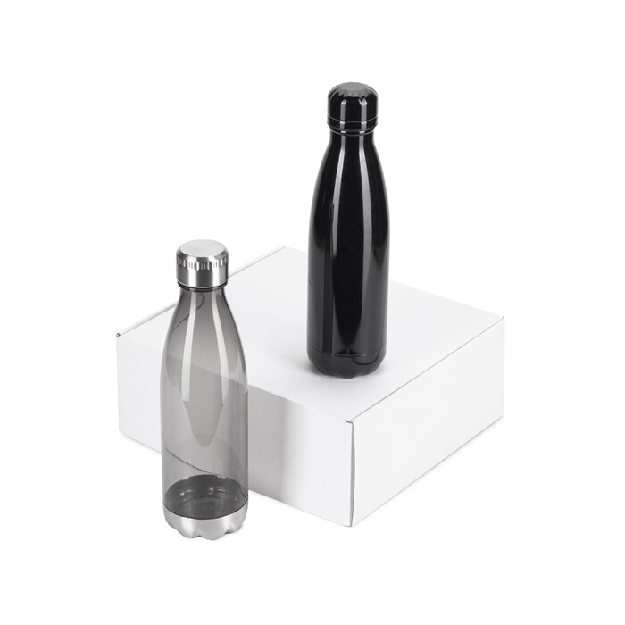Подарочный набор с термосом и бутылкой «Bottle set», черный OA-700540.07 фото 1
