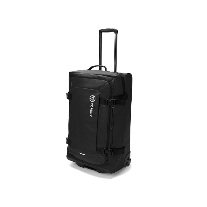 Сумка на колесах TORBER РИТМ, чёрный, полиэстер 900D с PU покрытием, 70 х 41 х 28,5 см, 81 л черный OA-73609 фото 1