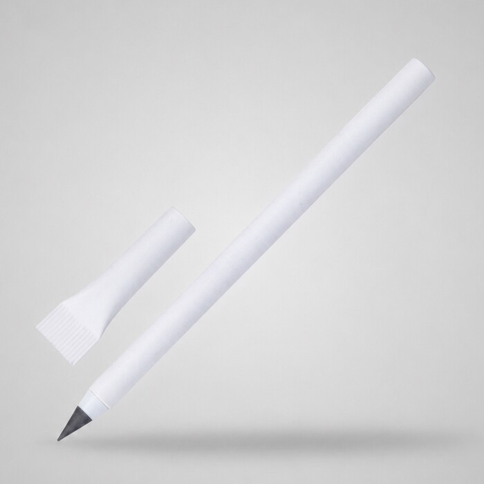 Вечный карандаш из переработанной бумаги "Recycled pencil", белый (Р) OA-77581.06p фото 1