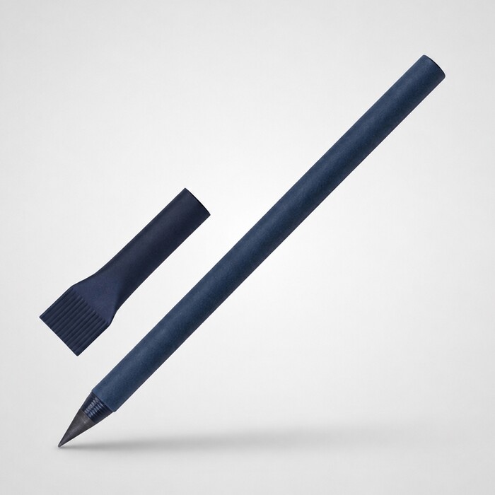 Вечный карандаш из переработанной бумаги "Recycled pencil", темно-синий OA-77581.12 фото 1