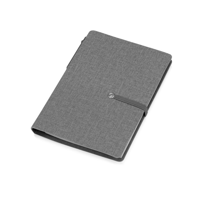 Блокнот А6 «Write and stick» с ручкой и набором стикеров, серый OA-788900 фото 1