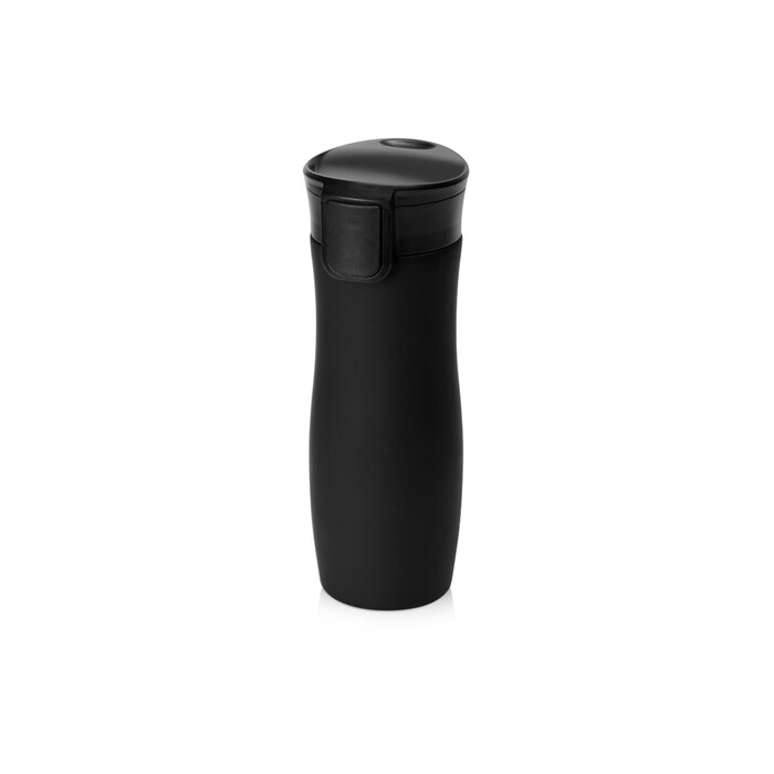 Вакуумная термокружка с кнопкой Streamline, Waterline, soft-touch, тубус, черный OA-810007W фото 1
