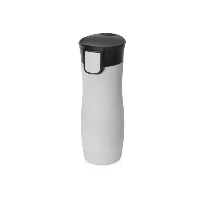 Вакуумная термокружка с кнопкой Streamline, Waterline, soft-touch, тубус, серый OA-810017W фото 1
