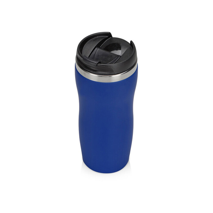 Термокружка "Double wall mug C1", soft touch, 350 мл, синий (Р) OA-827002clrp фото 1