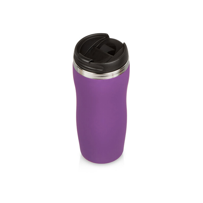 Термокружка "Double wall mug C1", soft touch, 350 мл, фиолетовый (Р) OA-827049clrp фото 1