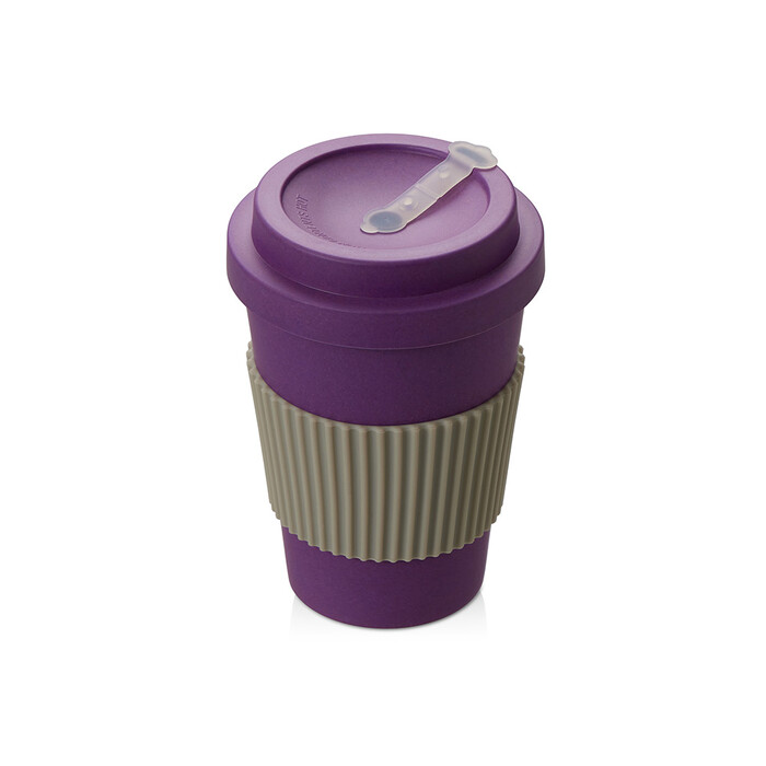 Термокружка "Muffin" из натуральных волокон, фиолетовый OA-875629 фото 1