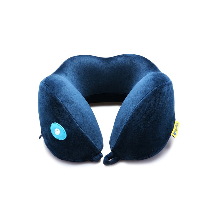 Подушка для путешествий со встроенным массажером "Massage Tranquility Pillow", синий OA-9010102 фото 1