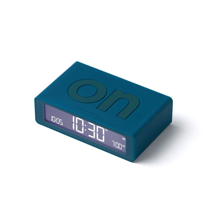 Часы настольные Flip Mini, темно-бирюзовый OA-LR158BF9 фото 1